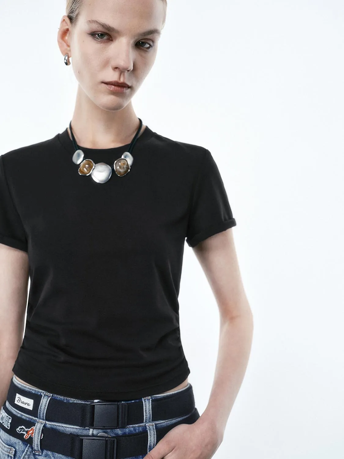 Short Sleeve T-Shirts sold by Urban Revivo product image thumbnail 3