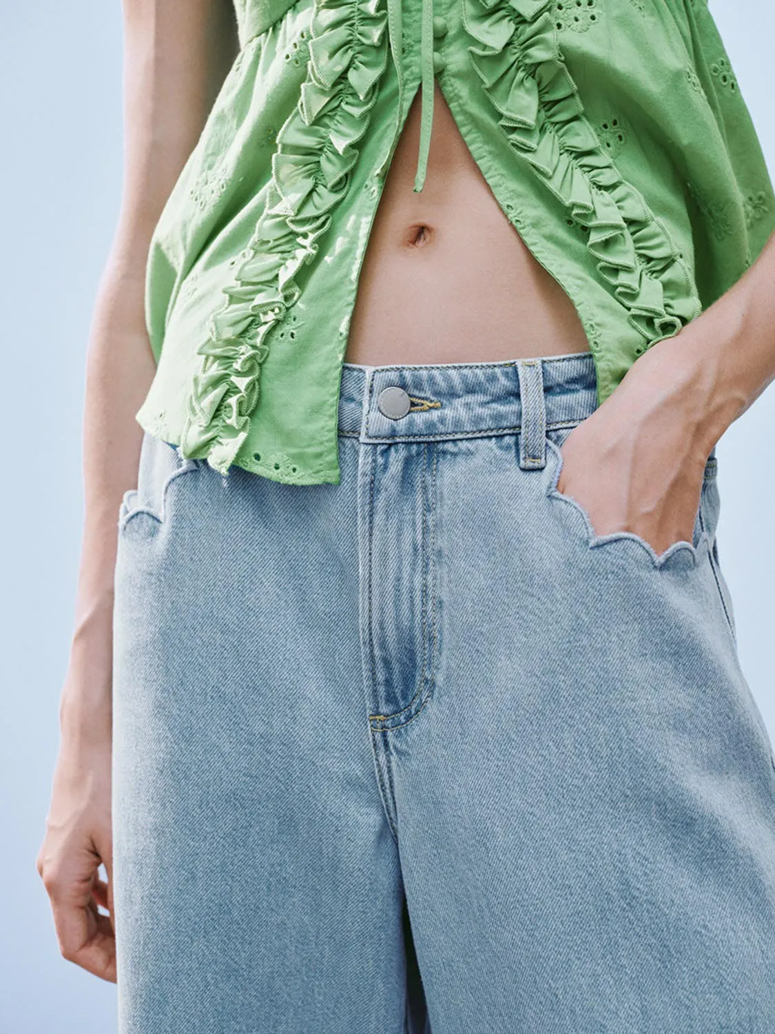 Denim Jeans sold by Urban Revivo product image thumbnail 4