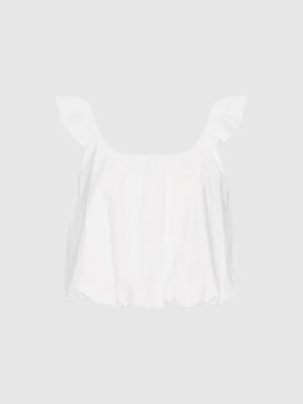 Wide Strap Overhead Shirt sold by Urban Revivo