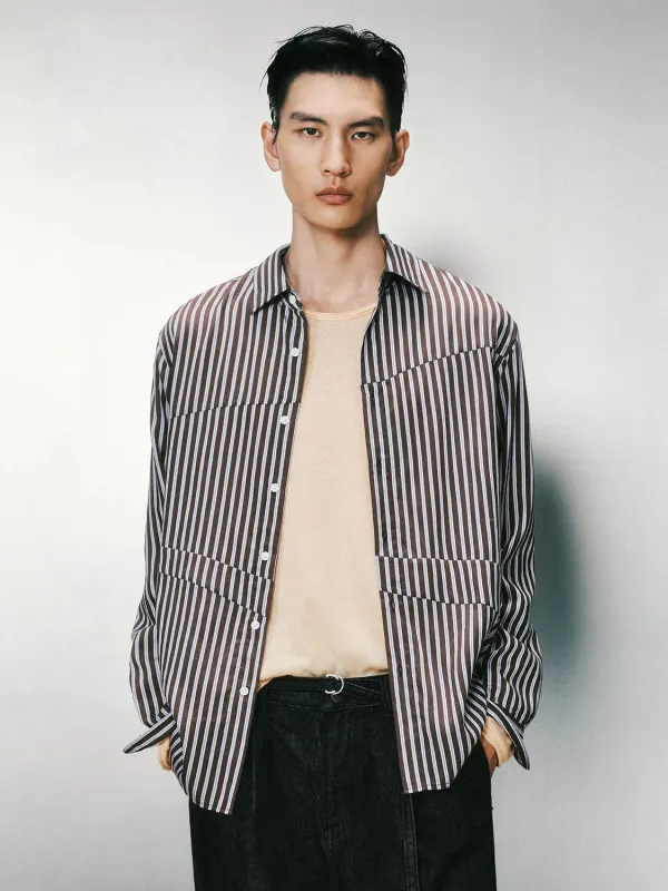 Striped Long Sleeve Shirts sold by Urban Revivo