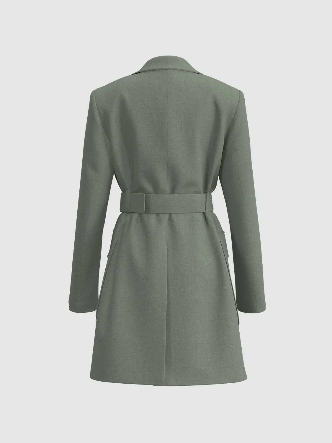 Notched Collar Tailored Dresses sold by Urban Revivo product image thumbnail 5