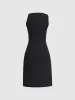 Asymmetrical One Shoulder Skinny-Fit Dresses sold by Urban Revivo