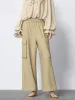 Elastic Flap Pocket Wide-Leg Pants sold by Urban Revivo