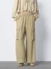 Elastic Flap Pocket Wide-Leg Pants sold by Urban Revivo