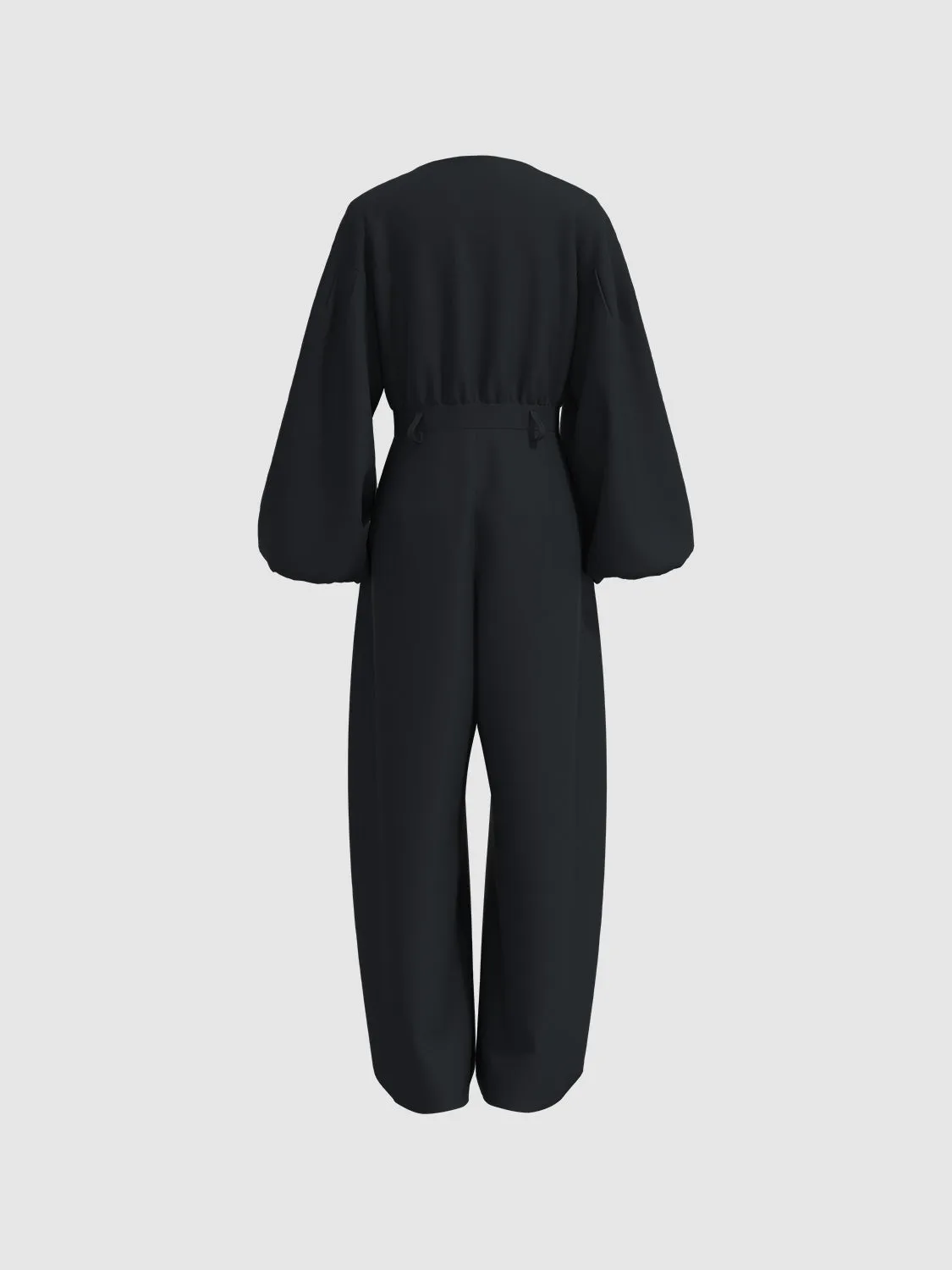 V-Neck Loose Jumpsuits sold by Urban Revivo product image thumbnail 5