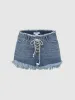 Vogue Denim Shorts sold by Urban Revivo