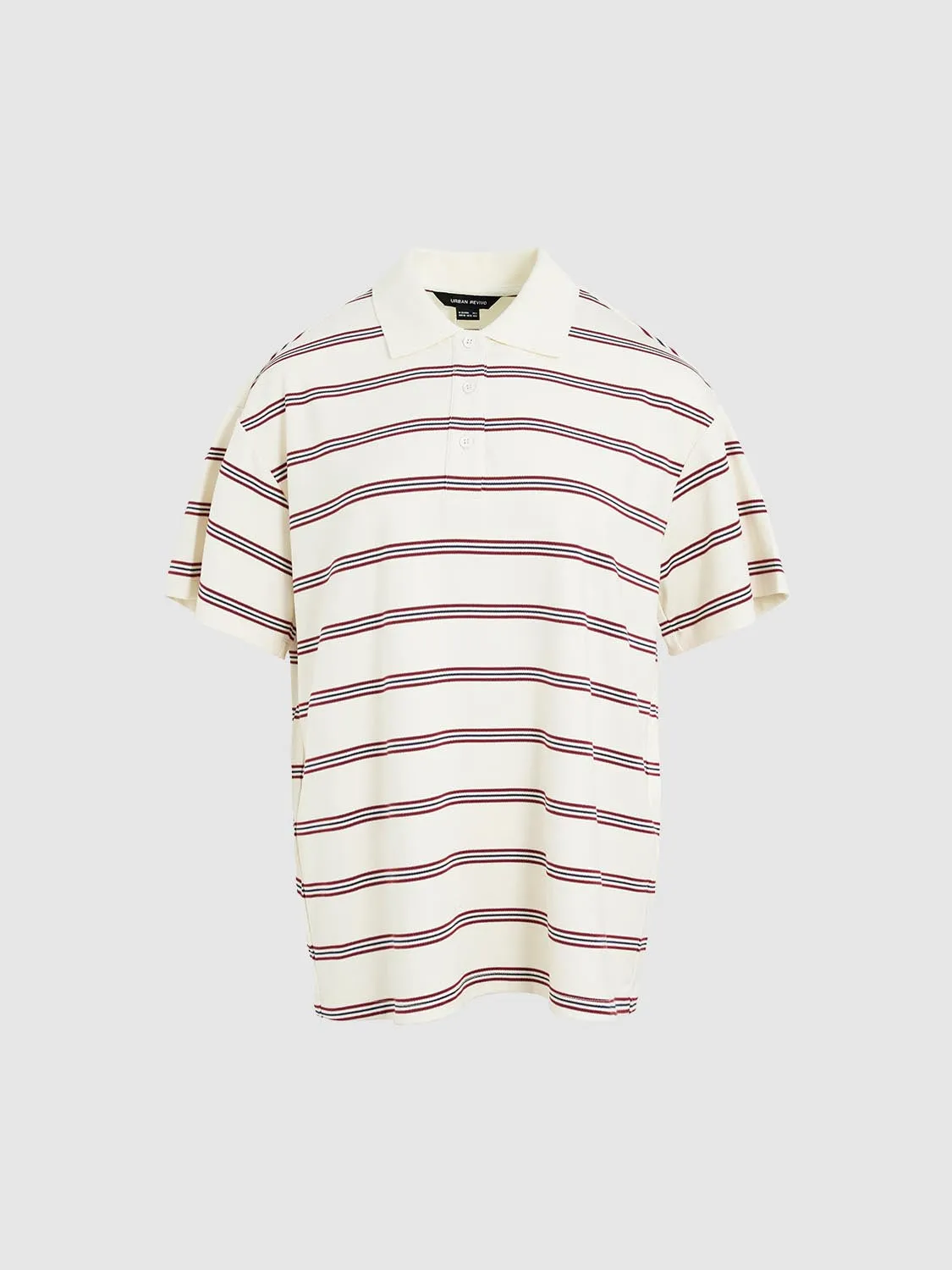 Striped Polo Shirts sold by Urban Revivo product image thumbnail 3