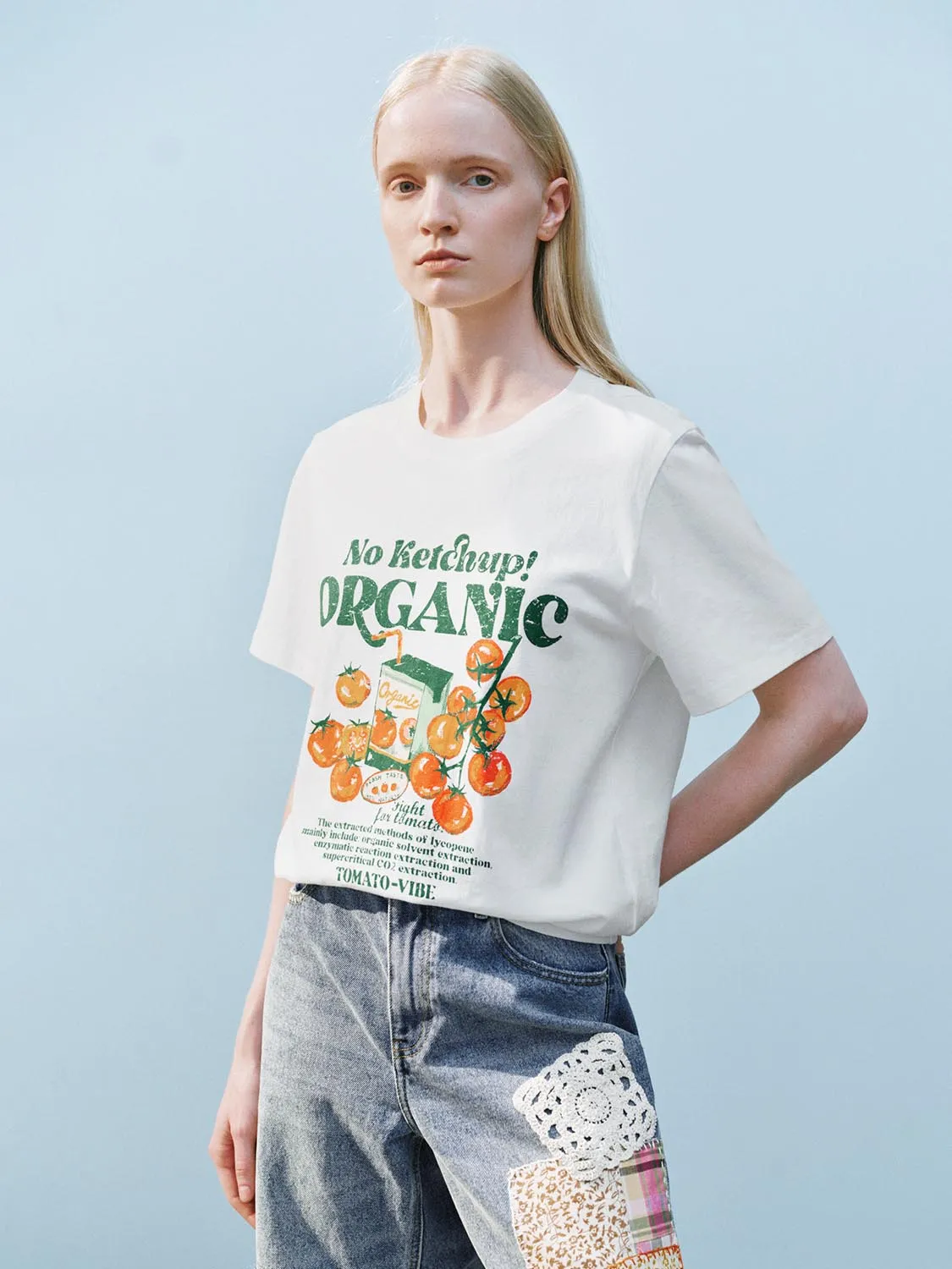 Printed Short Sleeve T-Shirts sold by Urban Revivo product image thumbnail 2