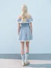 Plaid One Shoulder Skater Dresses sold by Urban Revivo