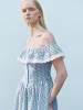 Plaid One Shoulder Skater Dresses sold by Urban Revivo