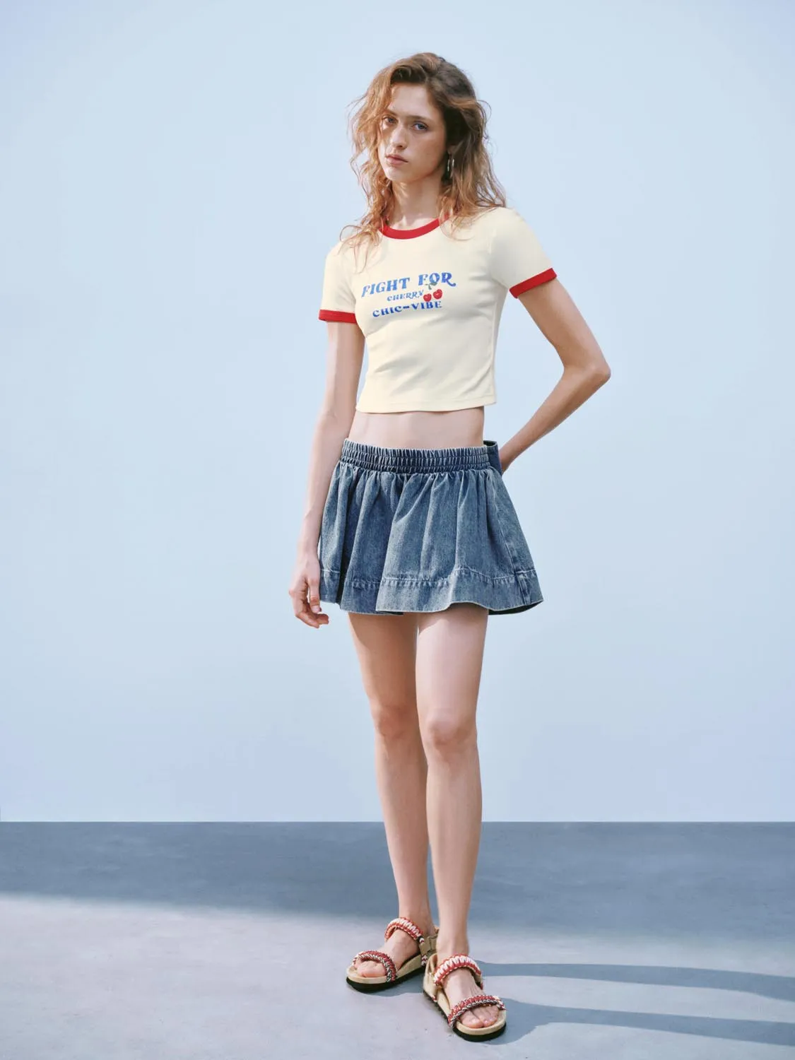 Mini Denim Skirts sold by Urban Revivo product image thumbnail 5