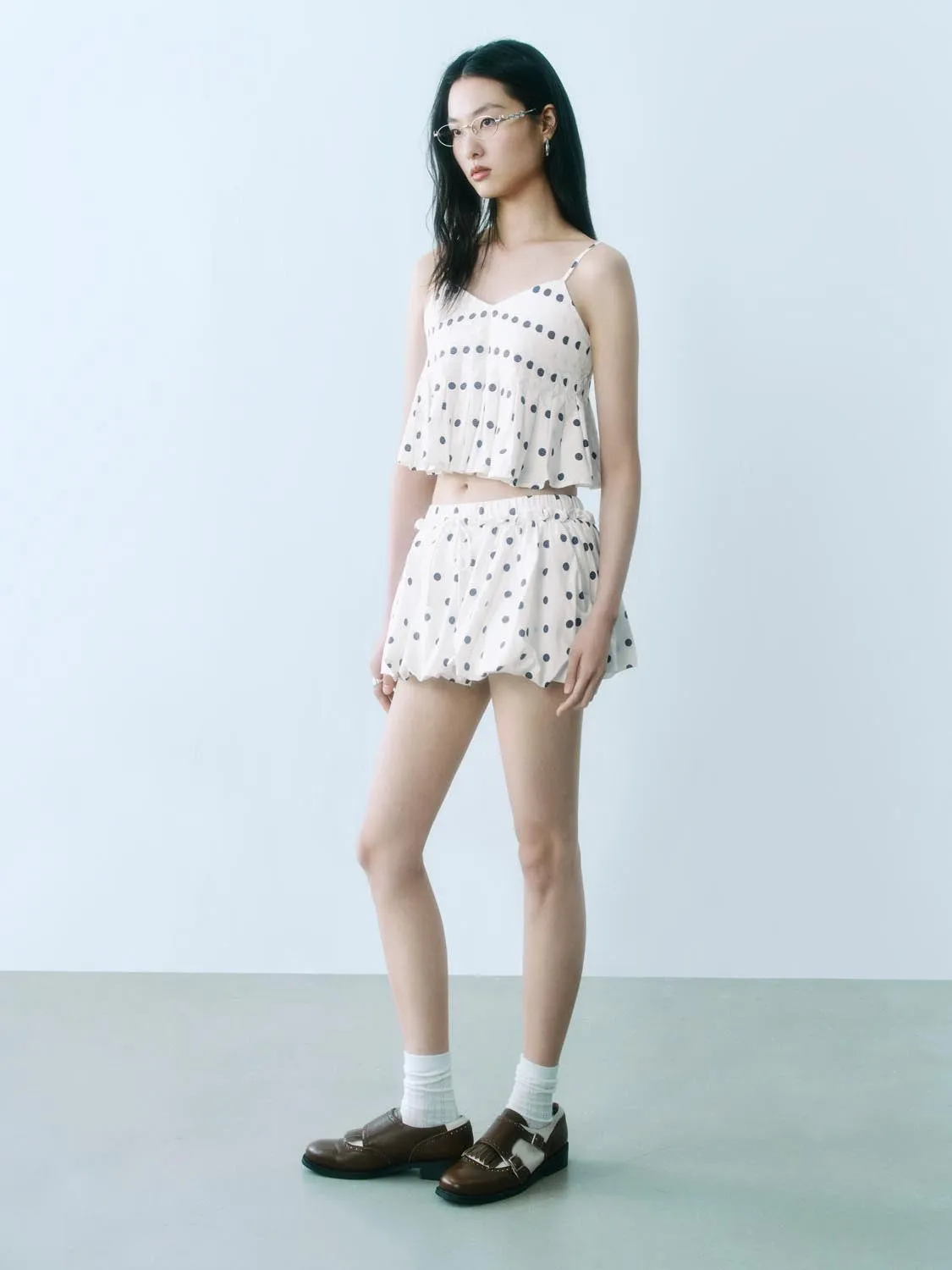 Dotted Mini A-Line Skirts sold by Urban Revivo product image thumbnail 5