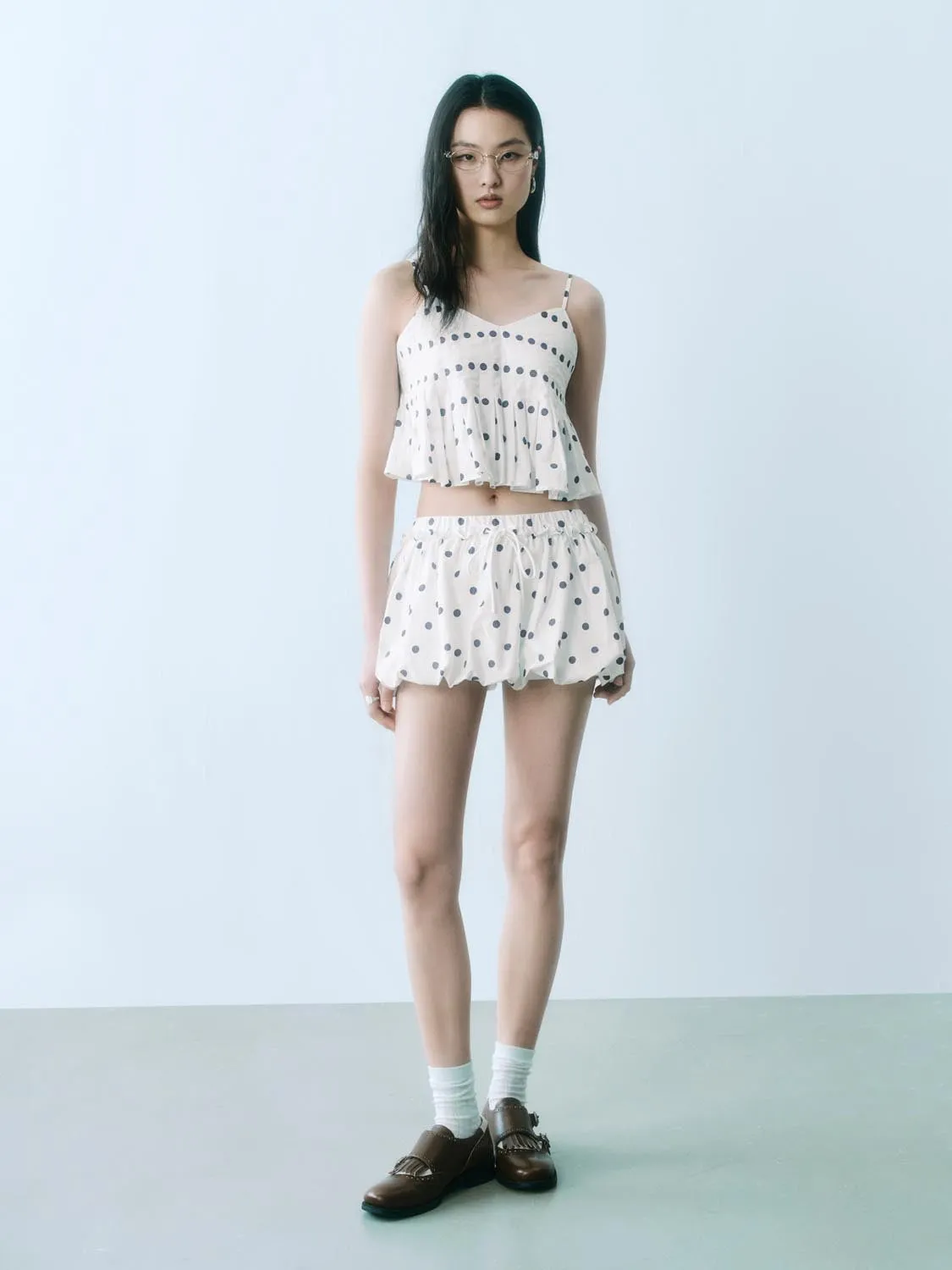 Dotted Mini A-Line Skirts sold by Urban Revivo product image thumbnail 4