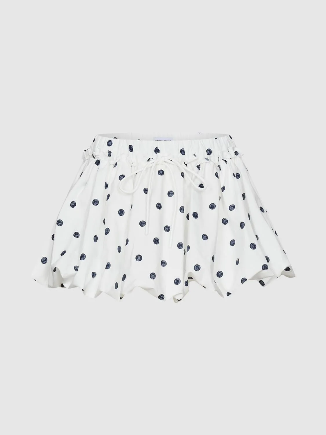 Dotted Mini A-Line Skirts sold by Urban Revivo
