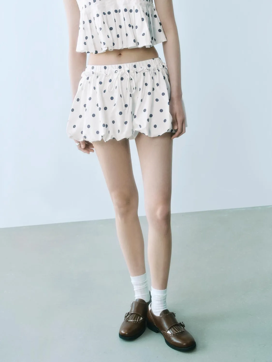 Dotted Mini A-Line Skirts sold by Urban Revivo product image thumbnail 2