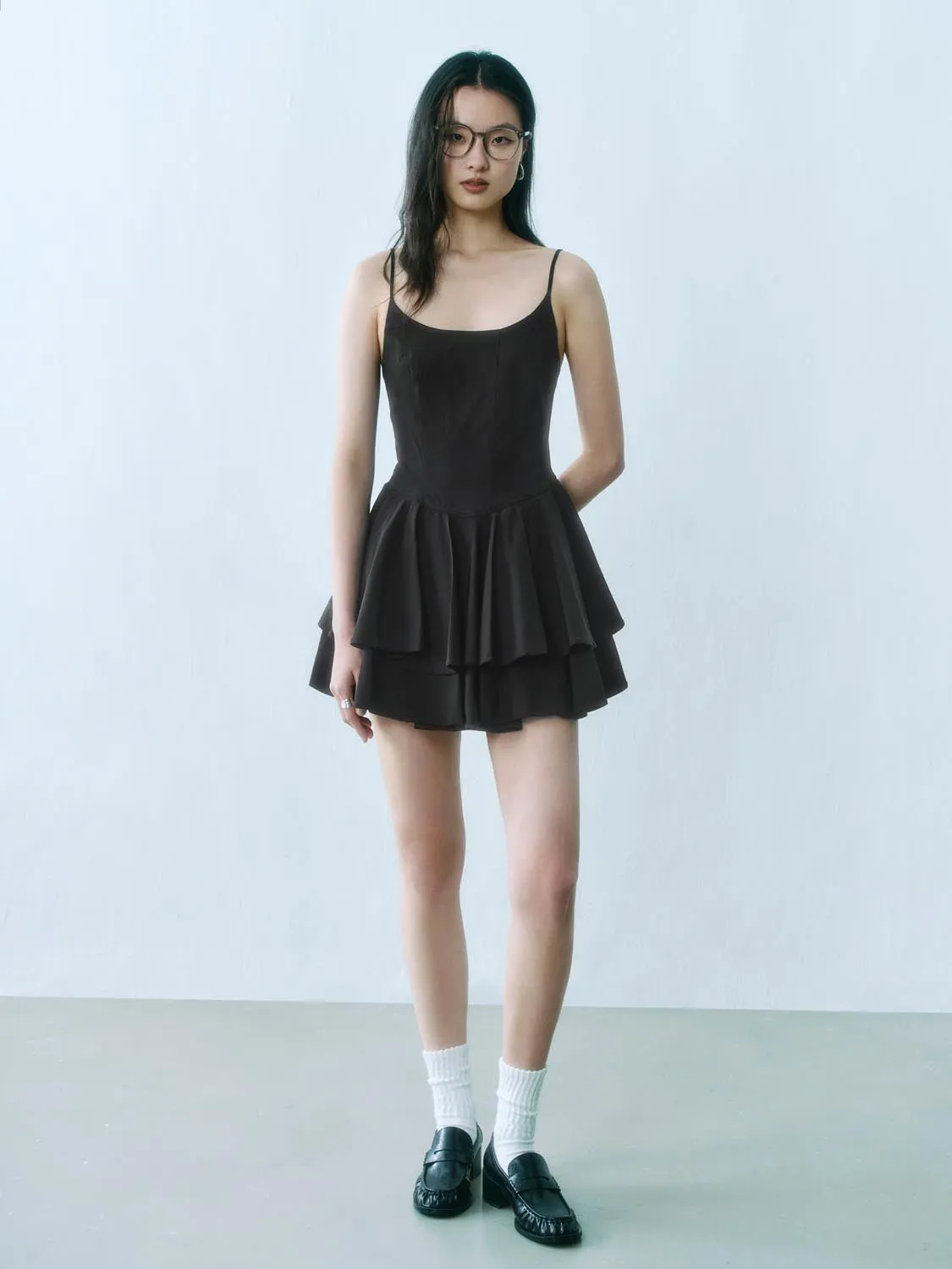 Cami Tiered A-Line Dresses sold by Urban Revivo product image thumbnail 3