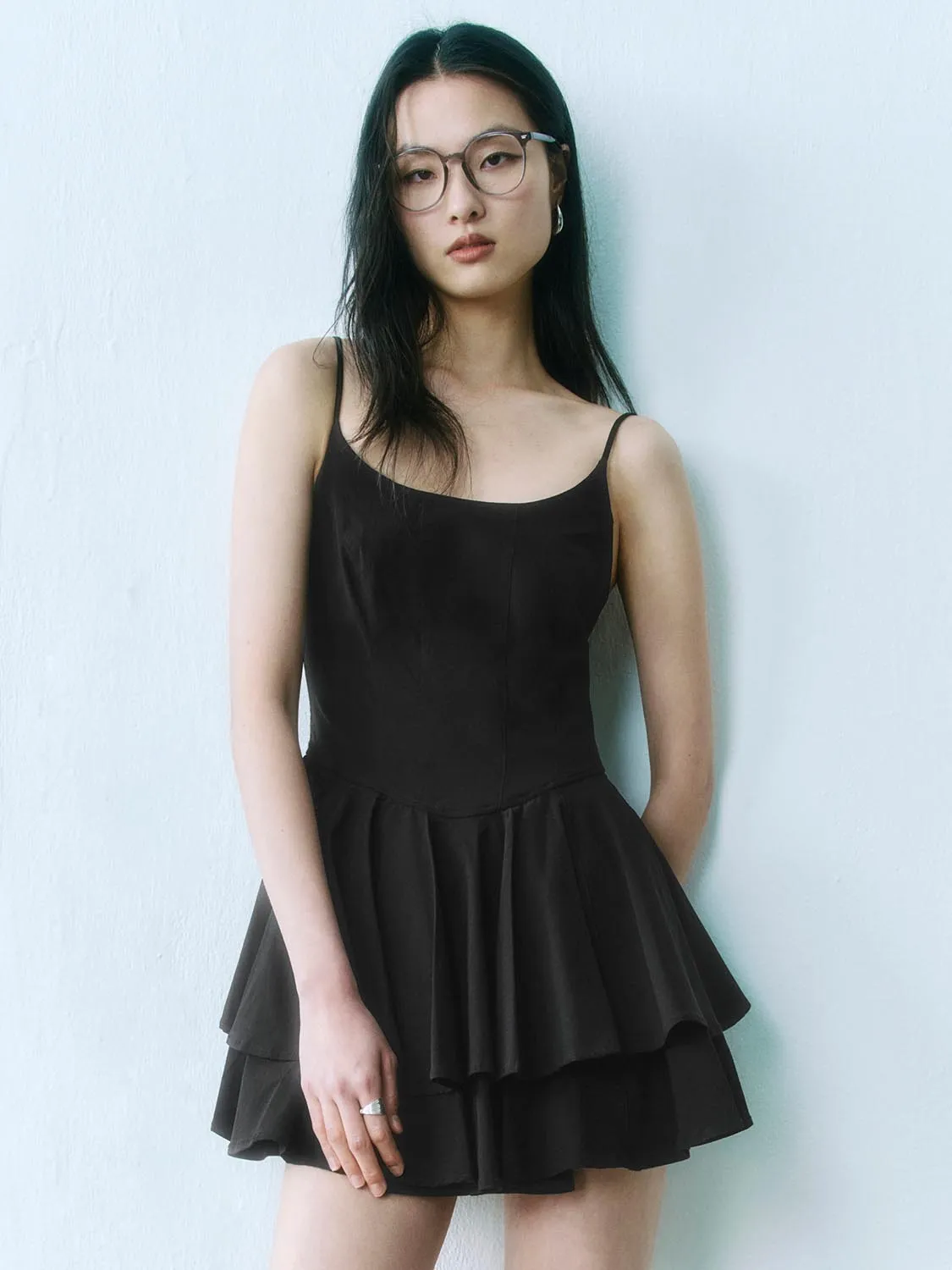 Cami Tiered A-Line Dresses sold by Urban Revivo