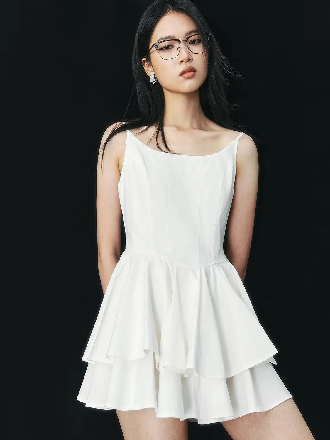 Cami Tiered A-Line Dresses sold by Urban Revivo product image thumbnail 2