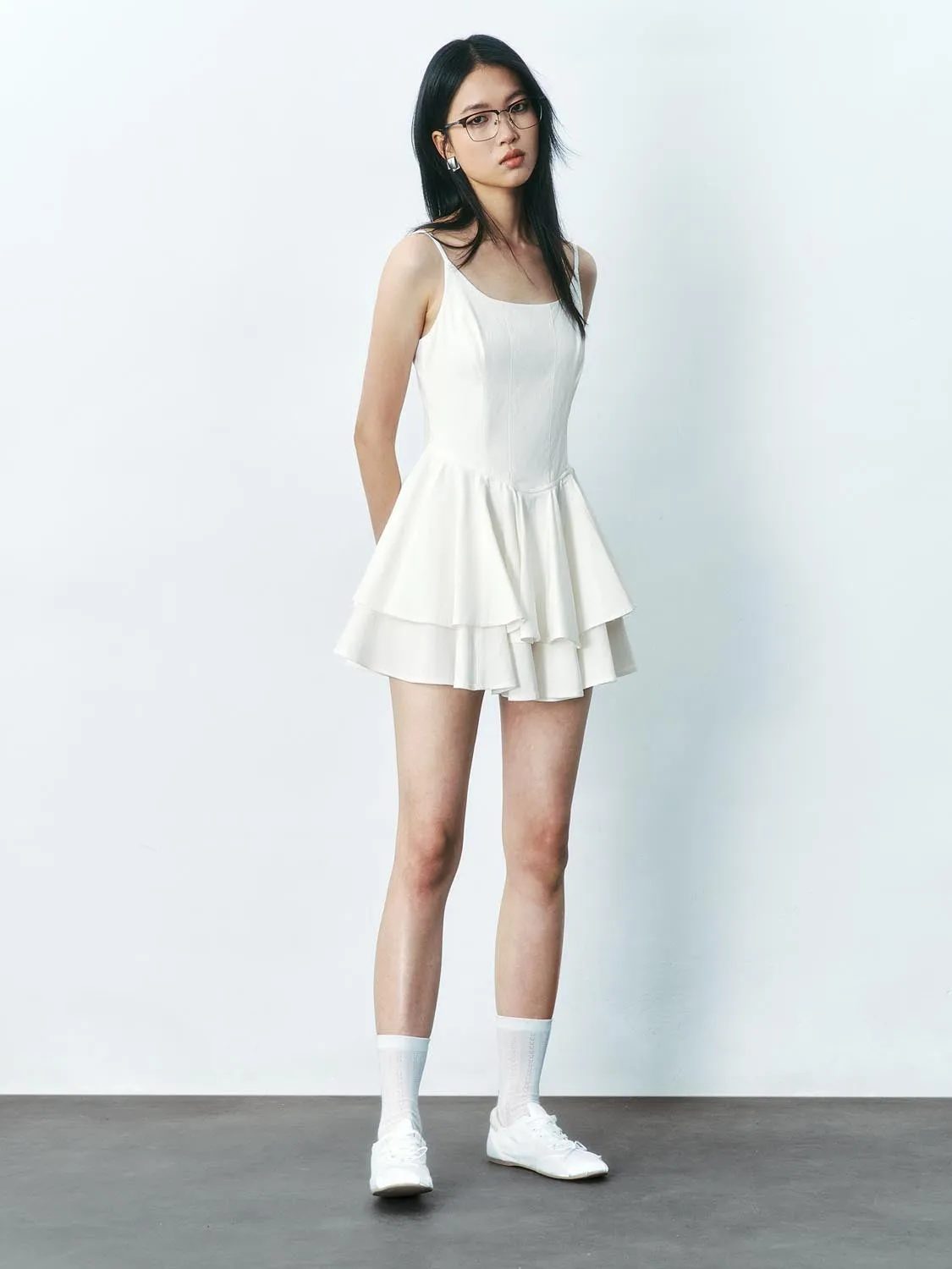 Cami Tiered A-Line Dresses sold by Urban Revivo product image thumbnail 4