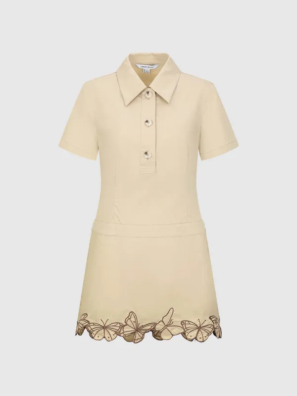 Butterfly Décor A-Line Dresses sold by Urban Revivo