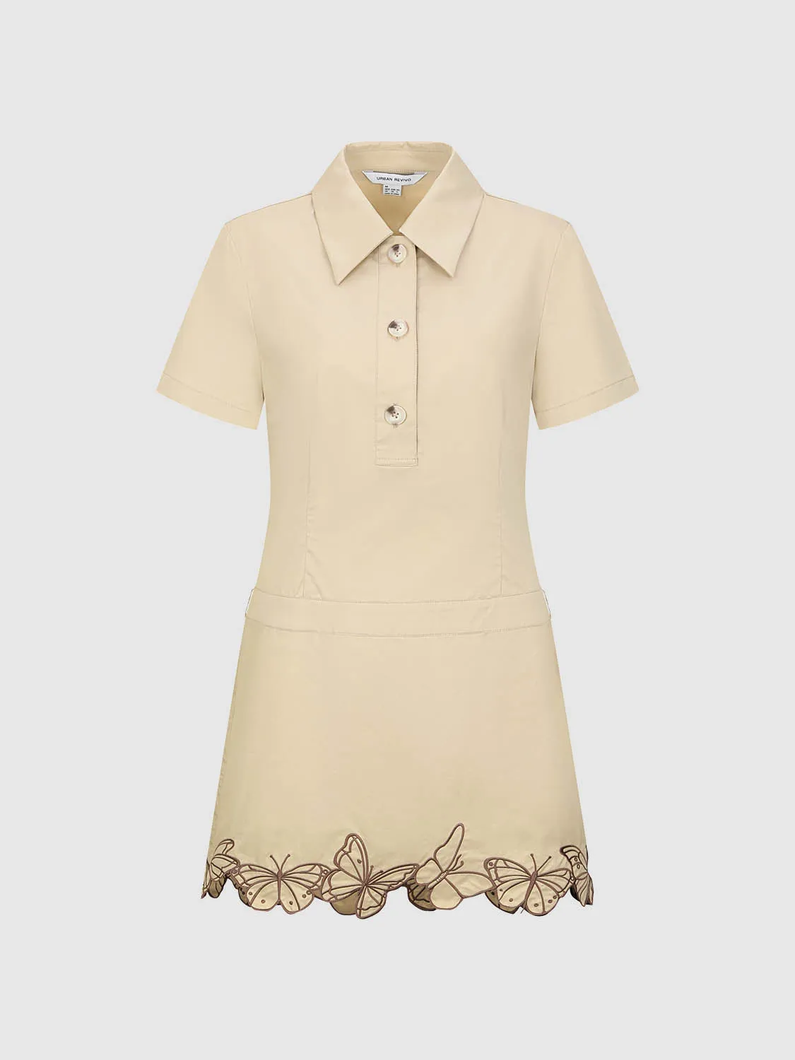 Butterfly Décor A-Line Dresses sold by Urban Revivo