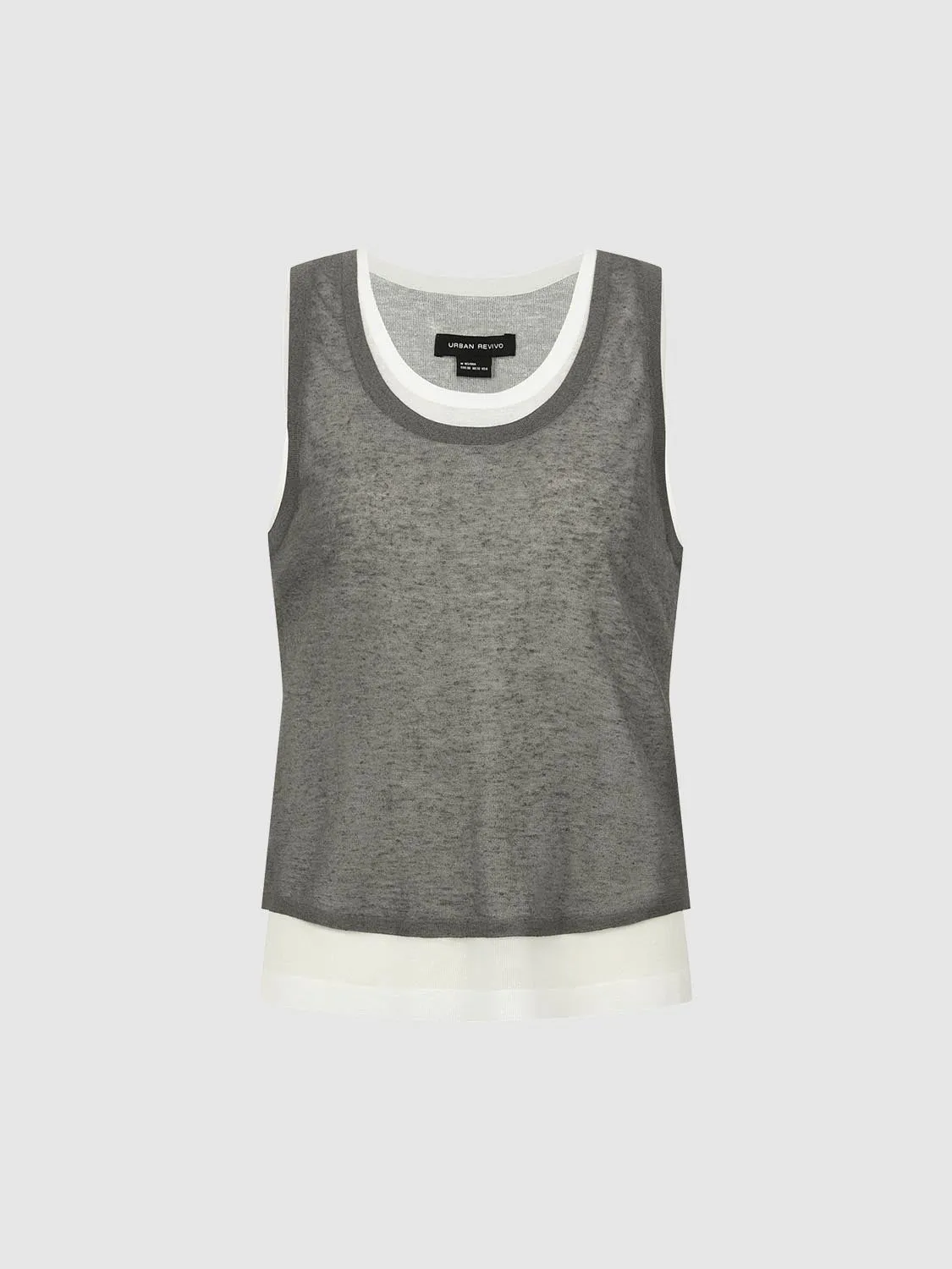 2 In 1 Knitted T-Shirts sold by Urban Revivo