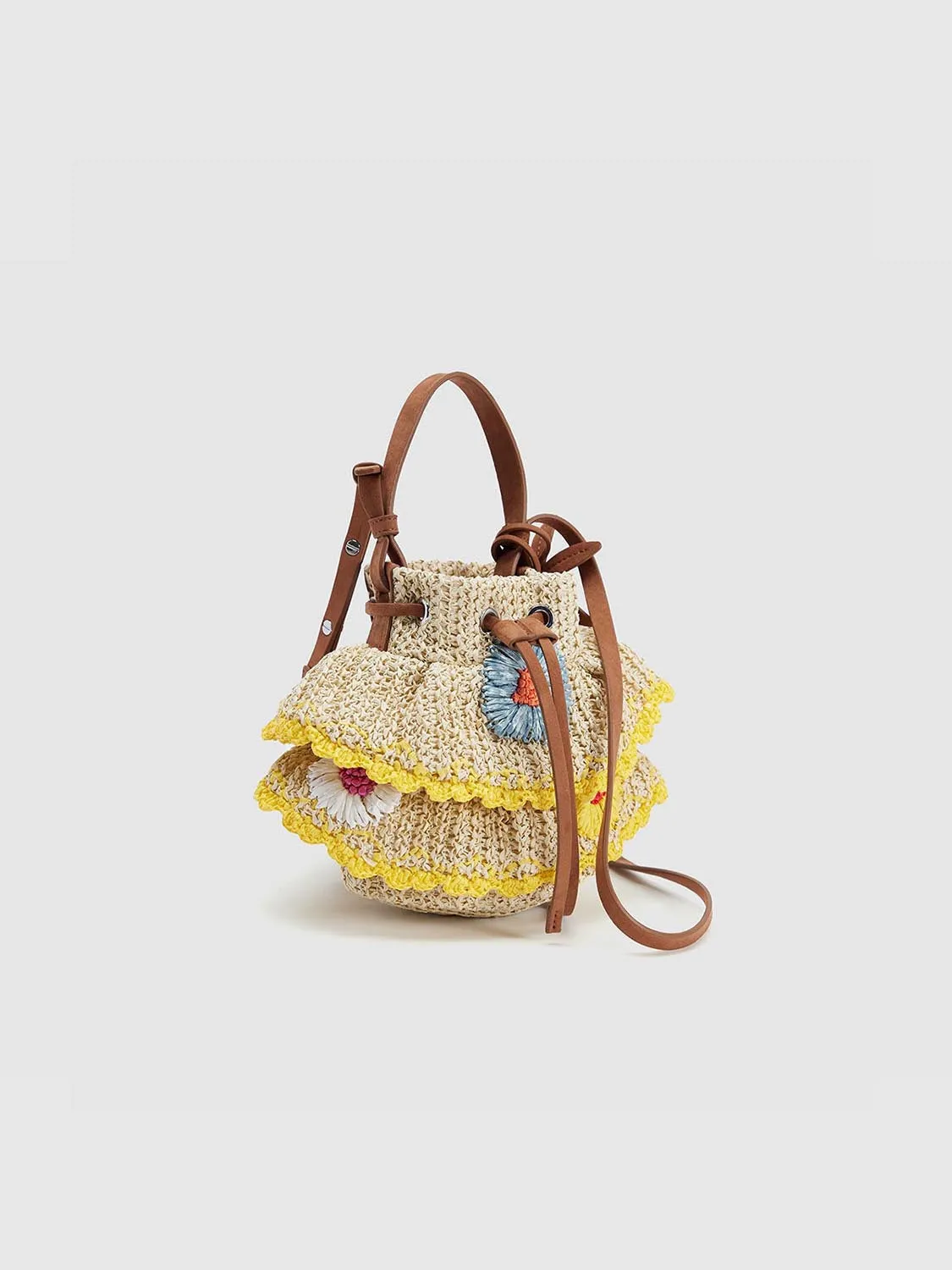 Straw Shoulder Bags sold by Urban Revivo product image thumbnail 2
