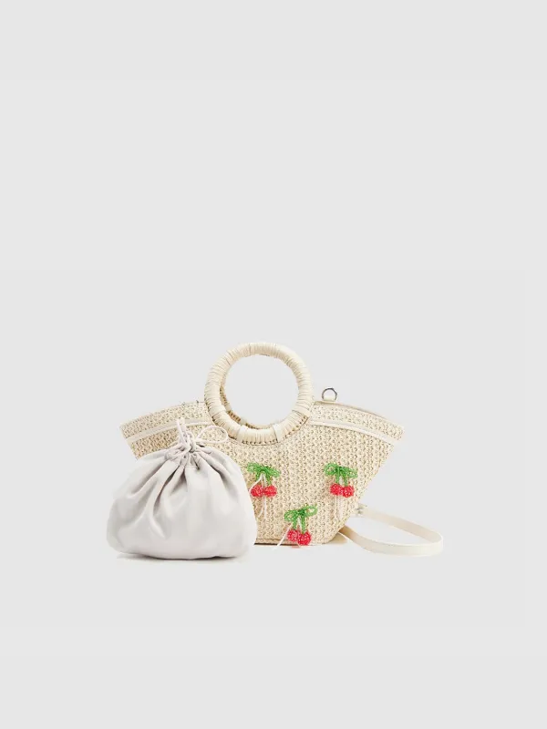 Straw Shoulder Bags sold by Urban Revivo