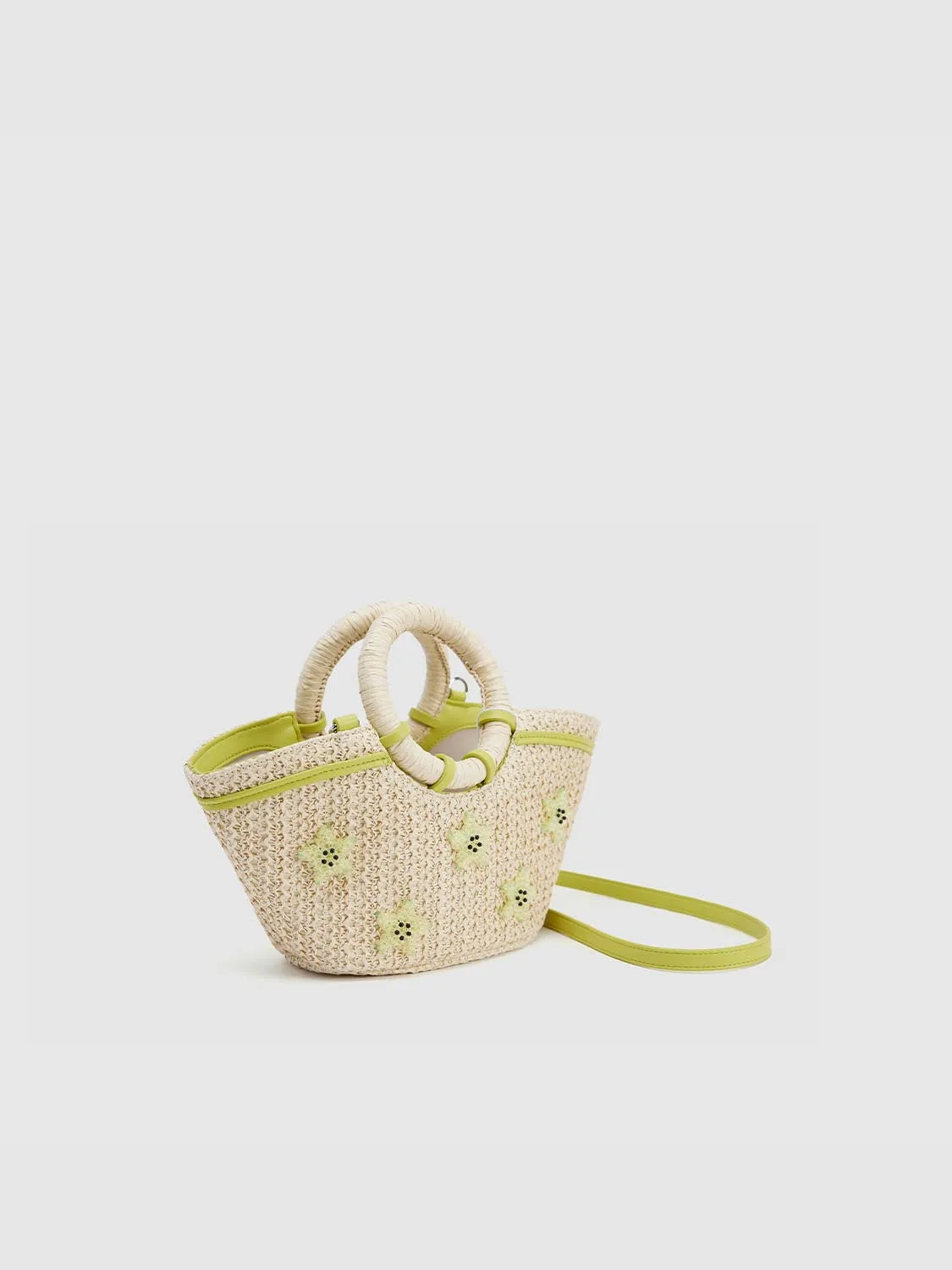 Straw Shoulder Bags sold by Urban Revivo product image thumbnail 2