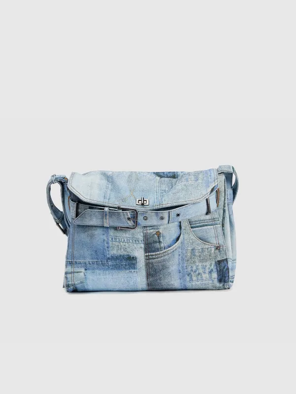 Denim Shoulder Bags sold by Urban Revivo