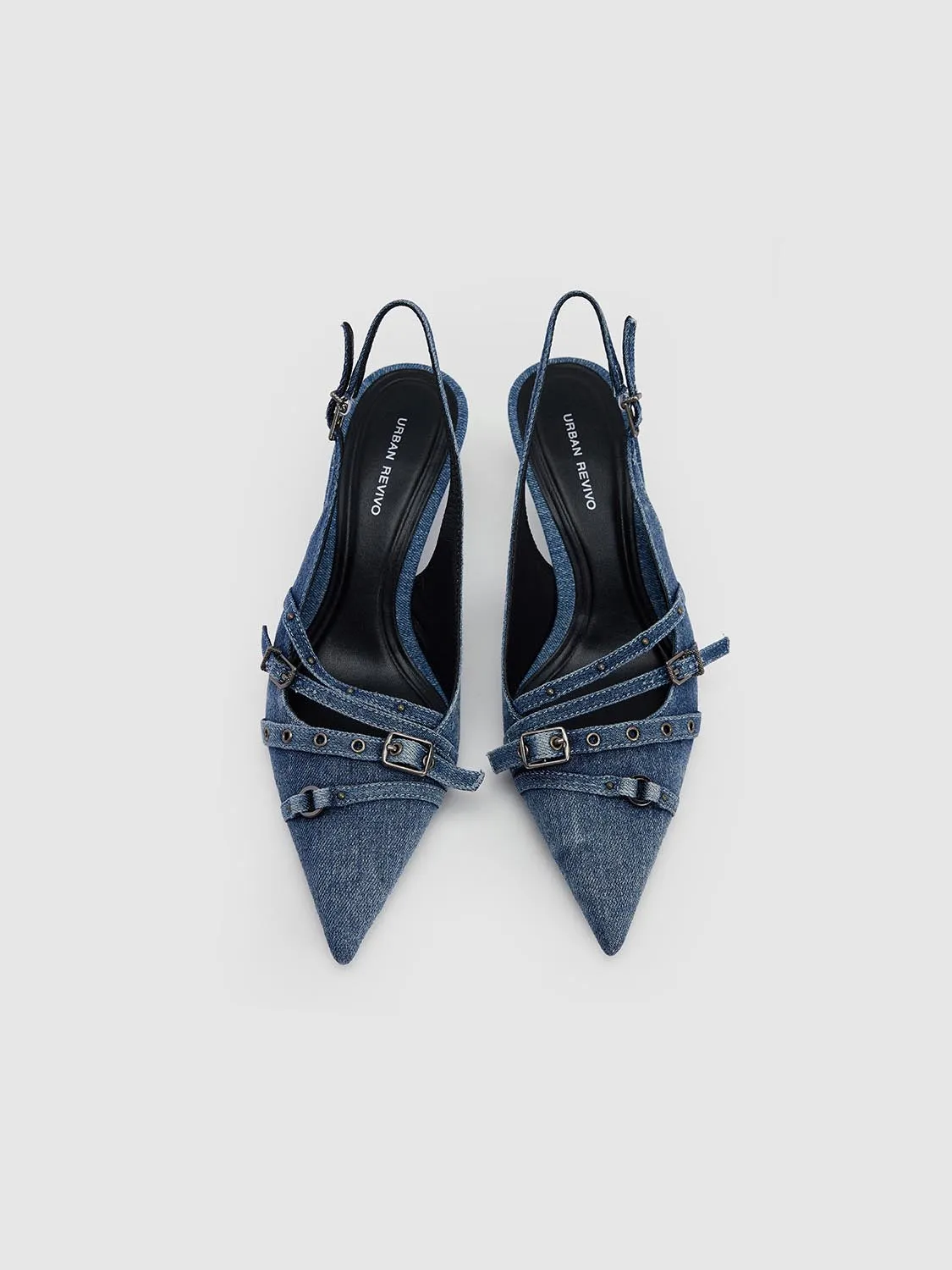 High Heeled Slingbacks sold by Urban Revivo product image thumbnail 4