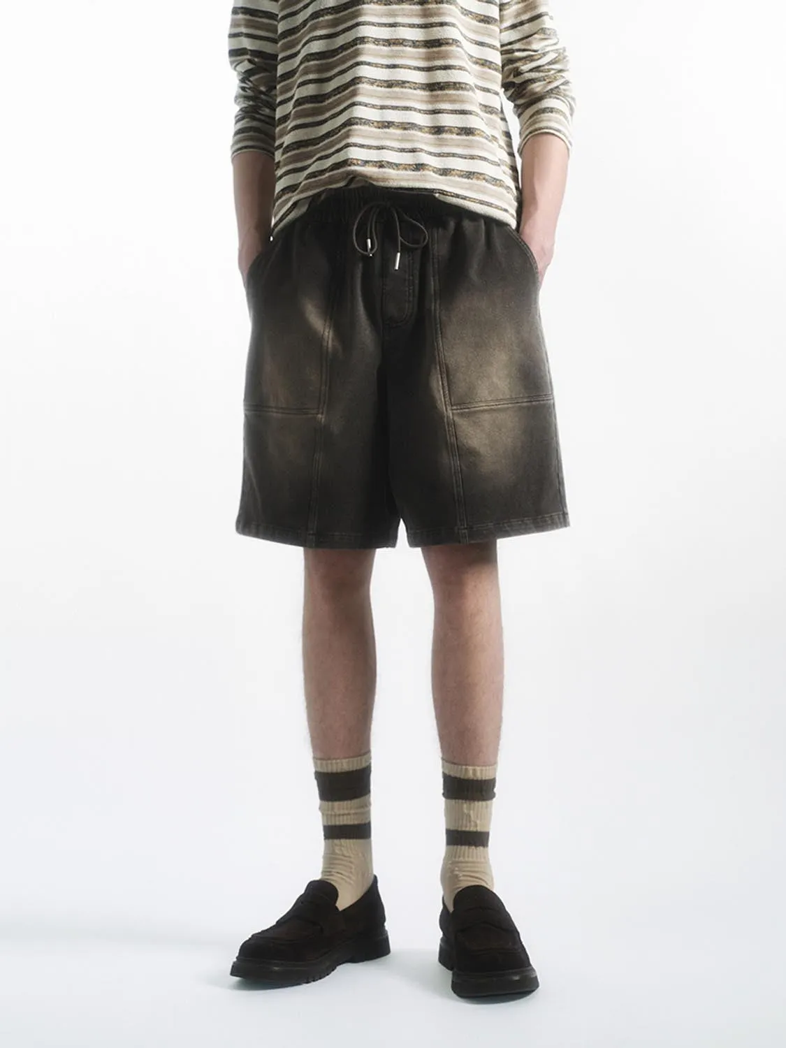 Leisure Denim Shorts sold by Urban Revivo product image thumbnail 2