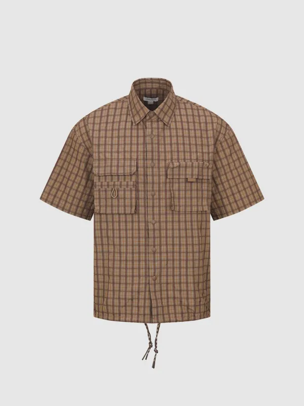Plaid Short Sleeve Shirts sold by Urban Revivo