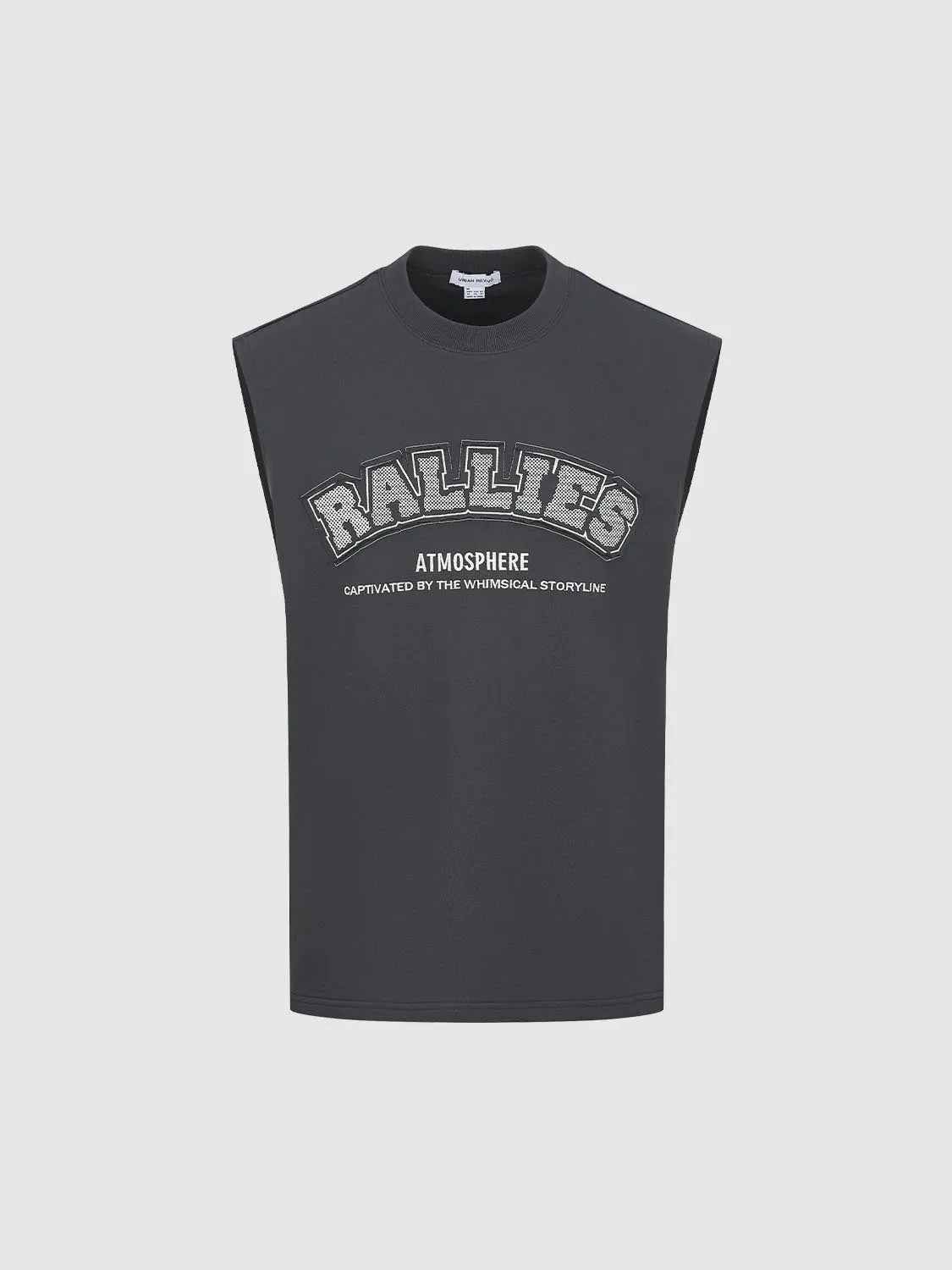 Printed Sleeveless T-Shirts sold by Urban Revivo