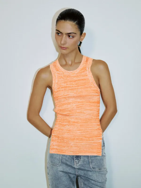 Knitted Sleeveless T-Shirts sold by Urban Revivo