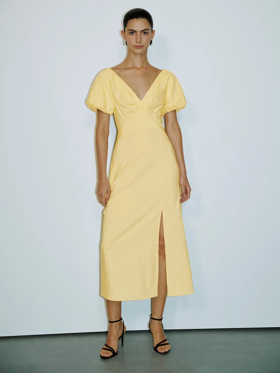 V-Neck Longline Dresses sold by Urban Revivo