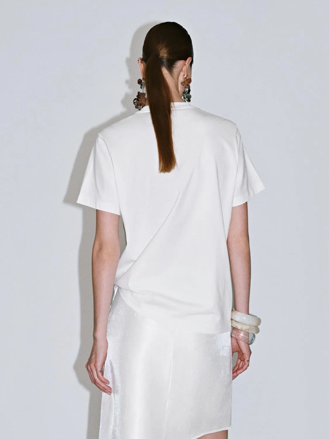 Pearl Decor T-Shirts sold by Urban Revivo product image thumbnail 4