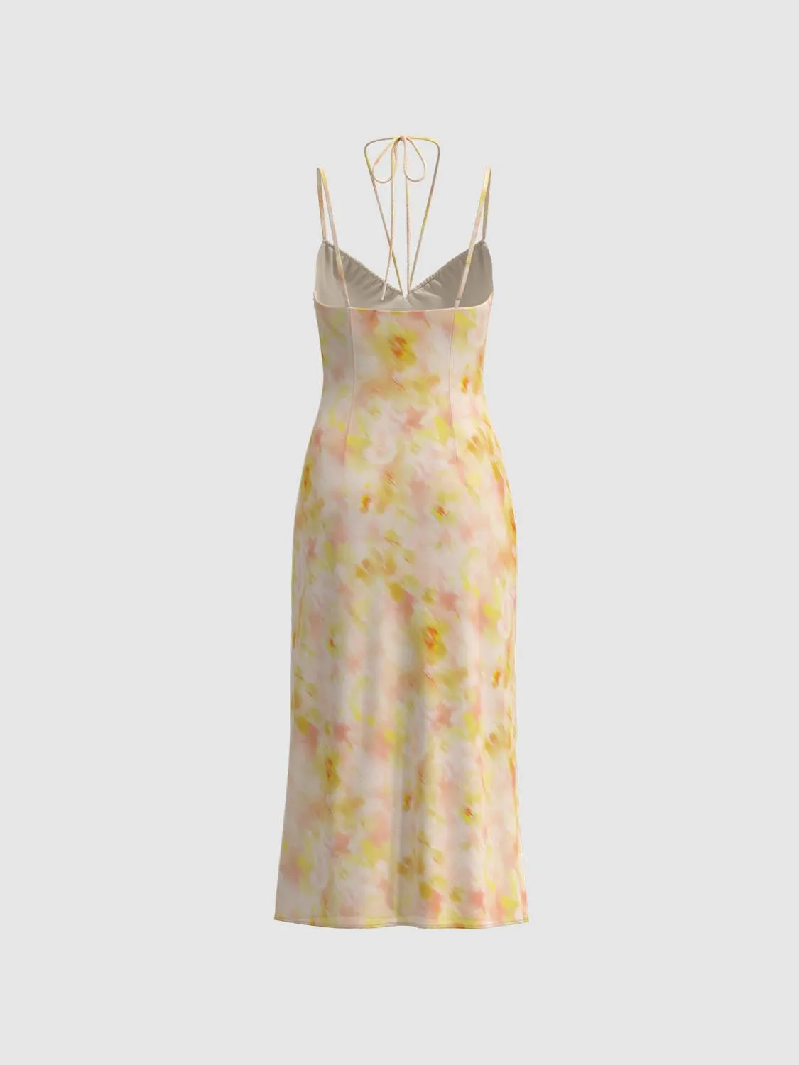 Cami Floral A-Line Dresses sold by Urban Revivo product image thumbnail 2