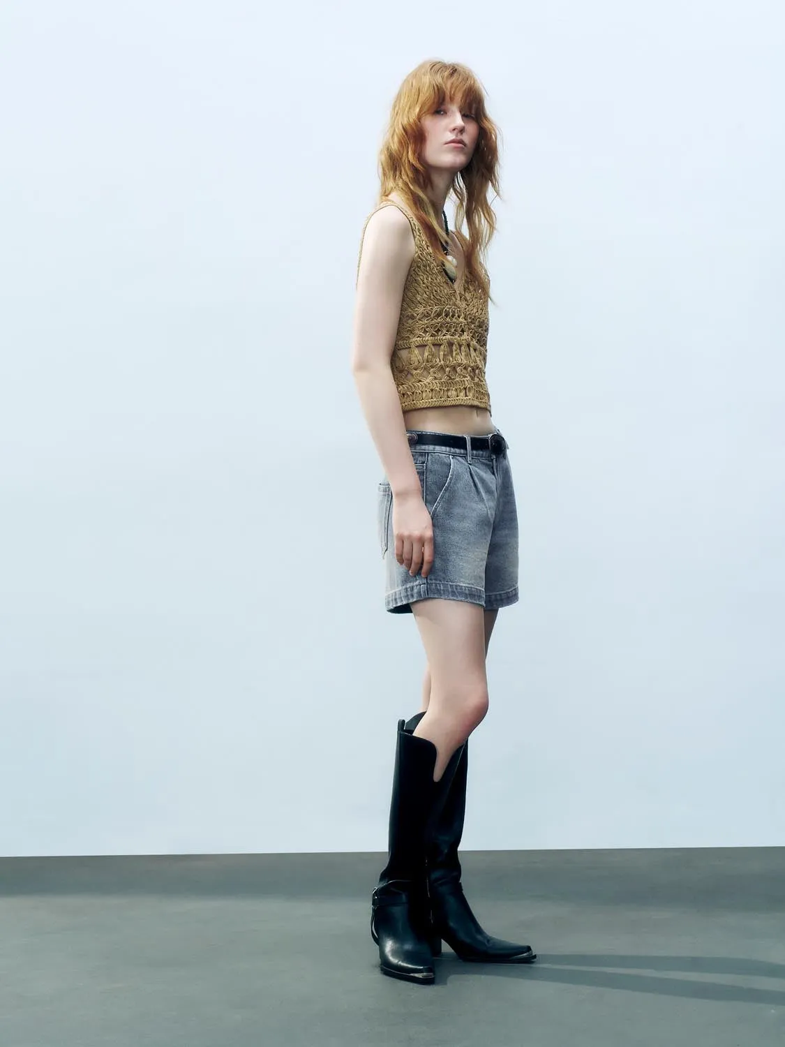 Denim Shorts sold by Urban Revivo product image thumbnail 3