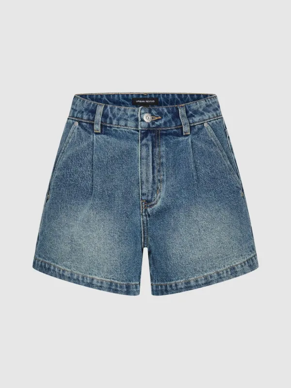 Denim Shorts sold by Urban Revivo