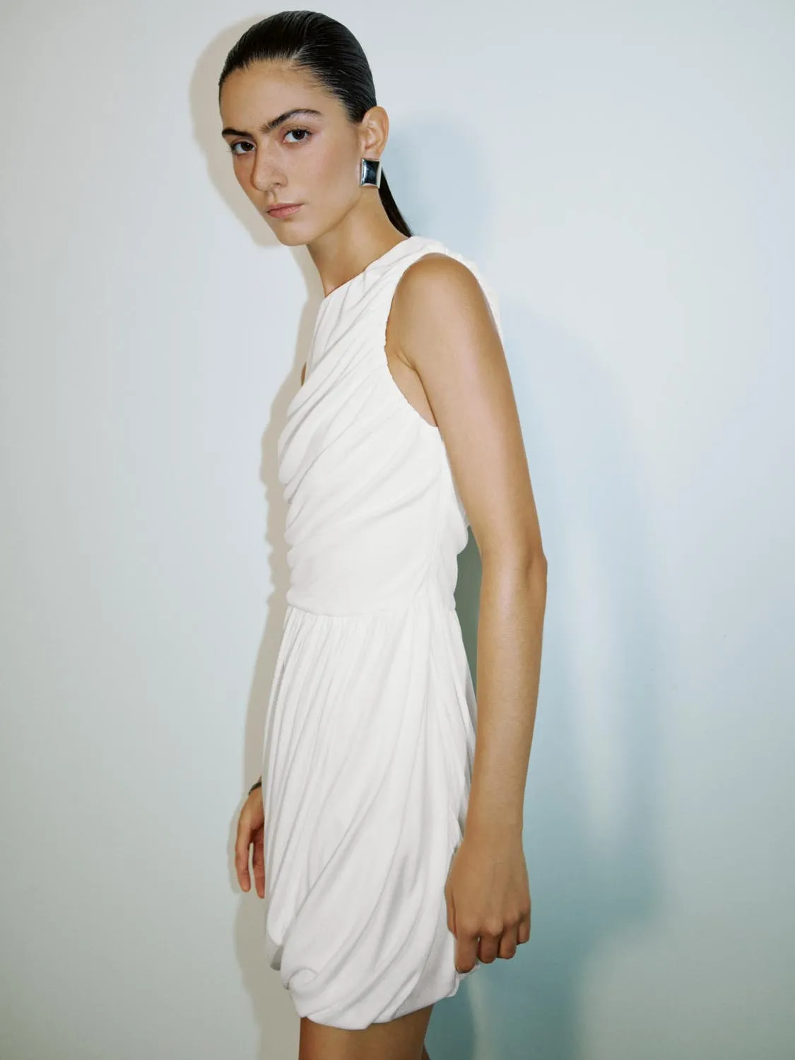 Ruched Sleeveless Straight Dresses sold by Urban Revivo product image thumbnail 2