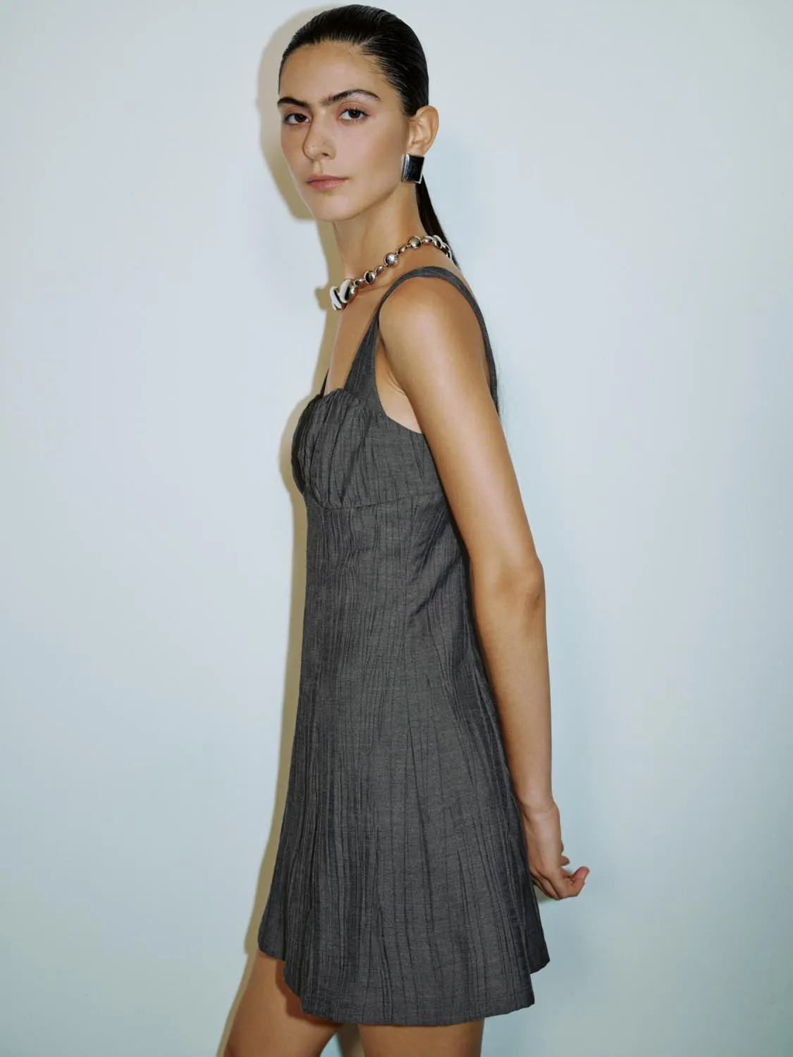 Wide Strap A-Line Dresses sold by Urban Revivo product image thumbnail 2