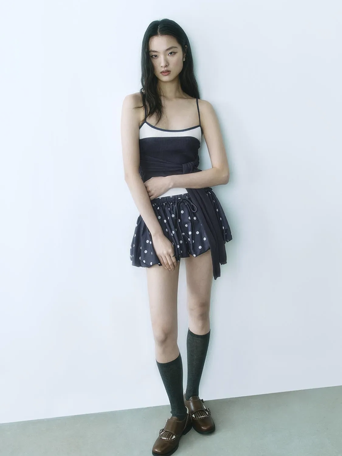 Dotted Mini A-Line Skirts sold by Urban Revivo product image thumbnail 5