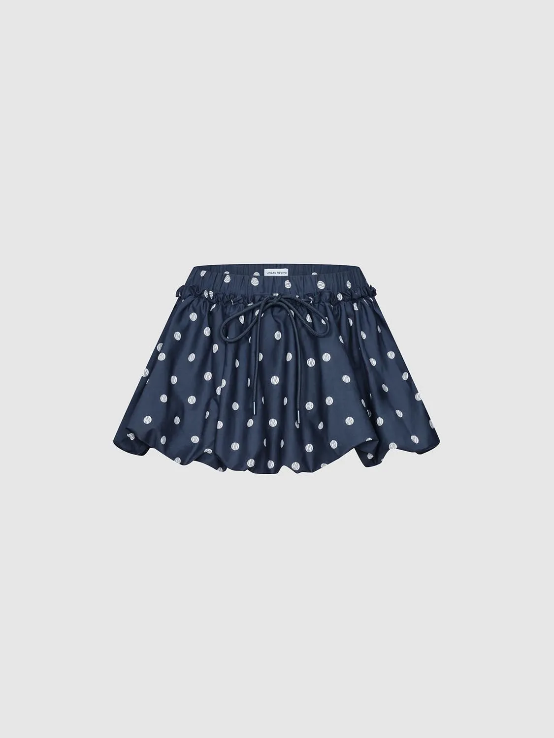 Dotted Mini A-Line Skirts sold by Urban Revivo