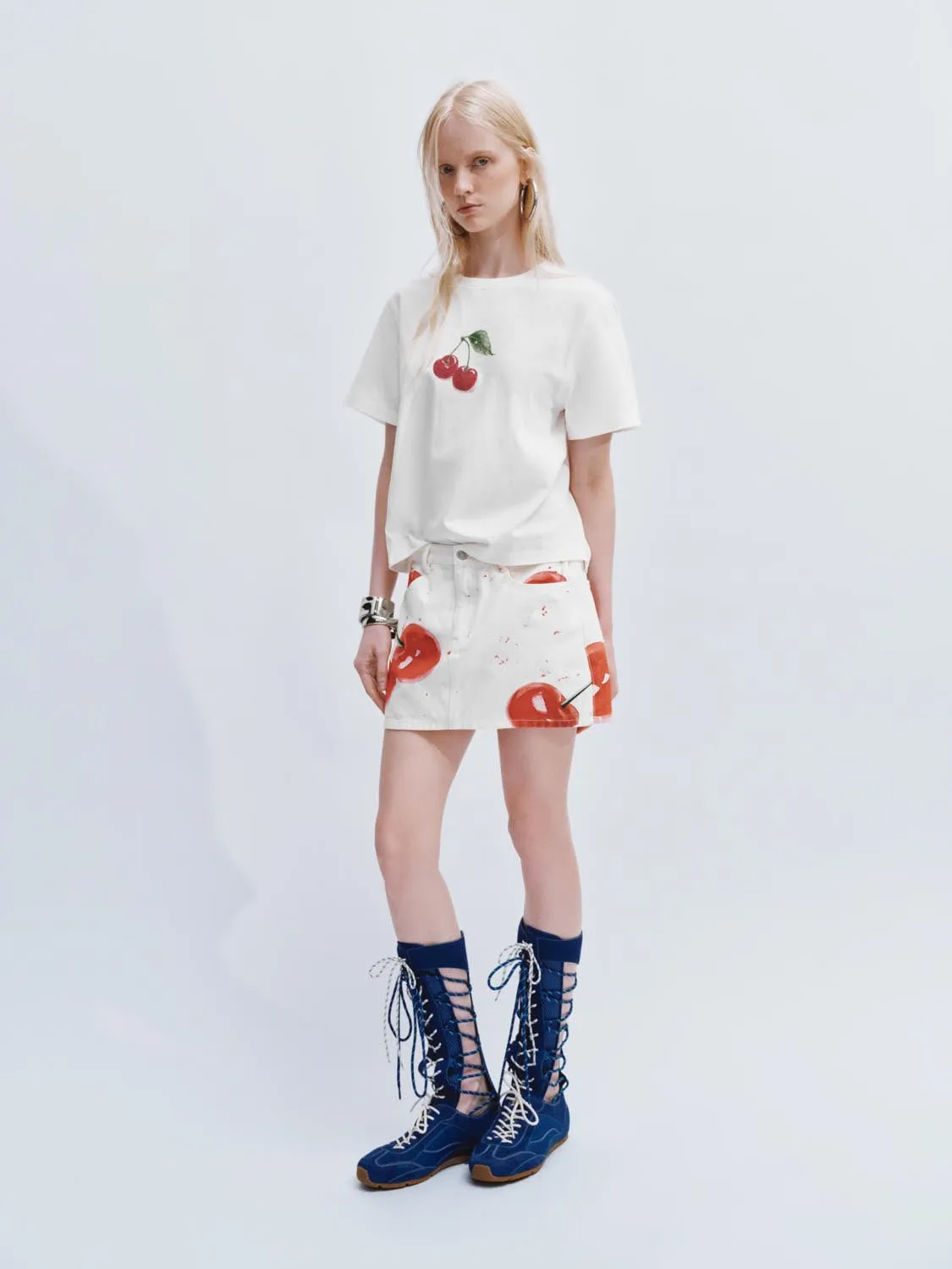 Denim Mini Skirts sold by Urban Revivo product image thumbnail 5