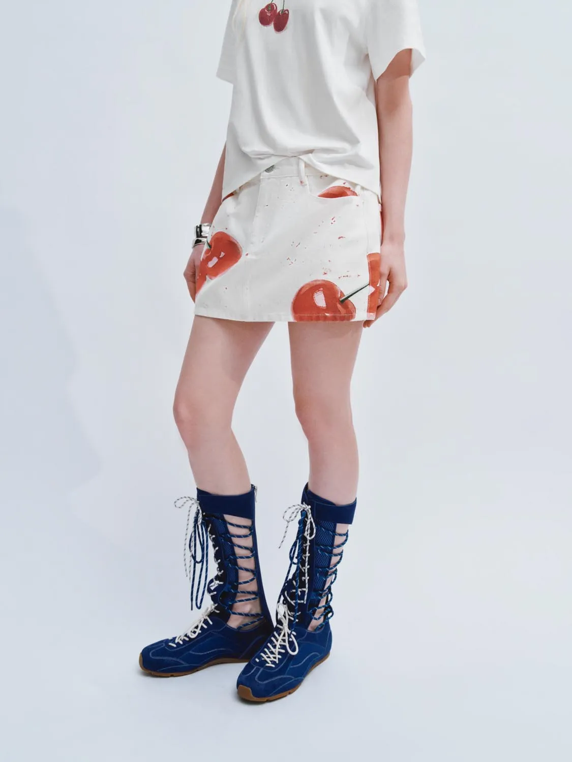 Denim Mini Skirts sold by Urban Revivo product image thumbnail 4
