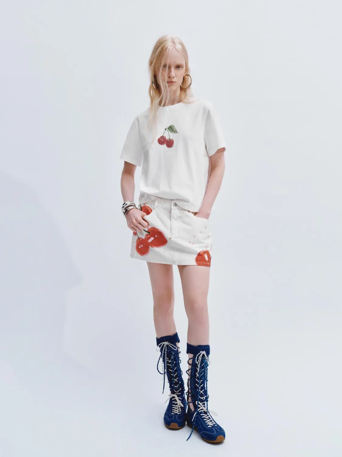 Denim Mini Skirts sold by Urban Revivo product image thumbnail 3