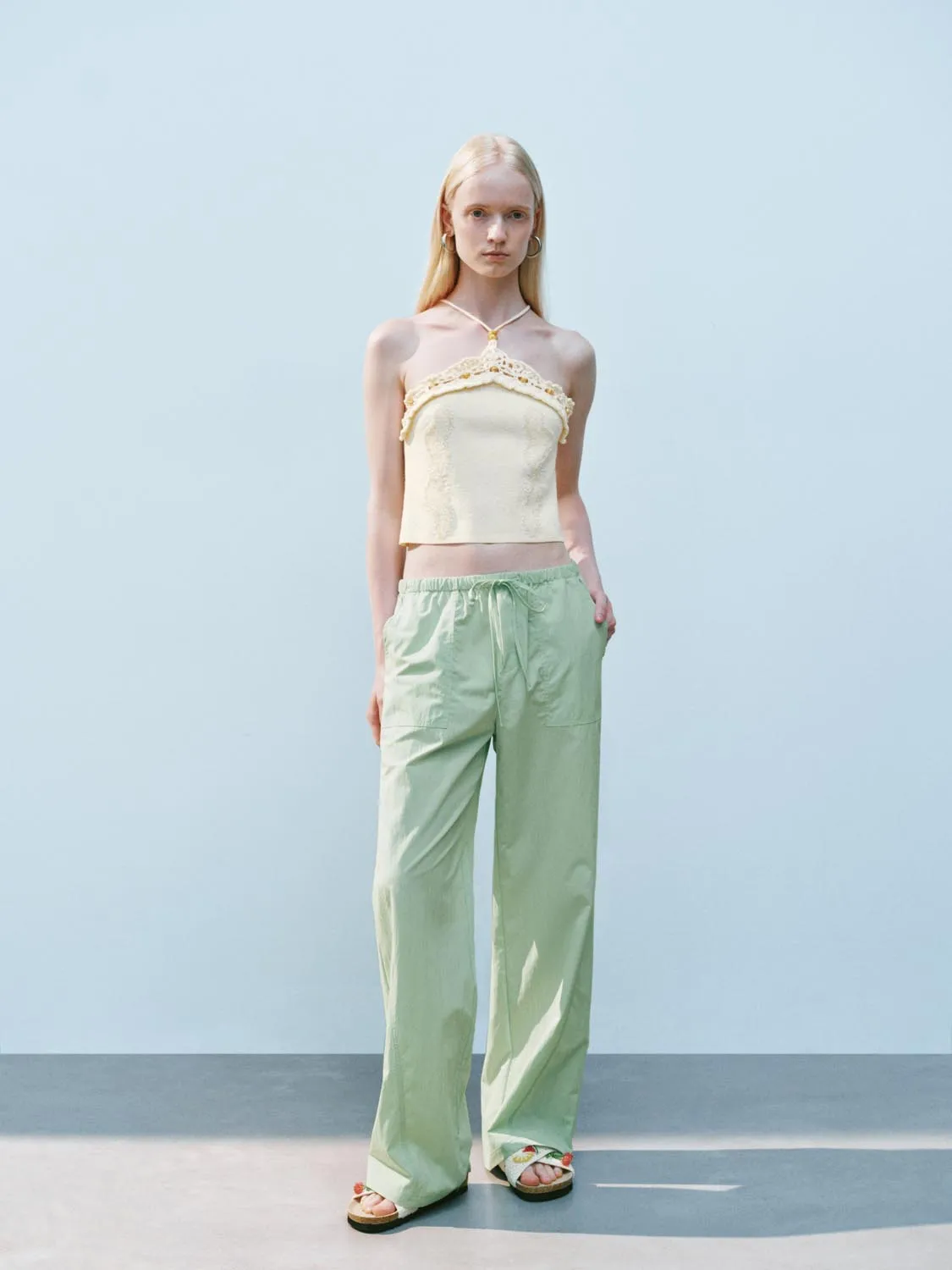 Wide-Leg Pants sold by Urban Revivo product image thumbnail 3