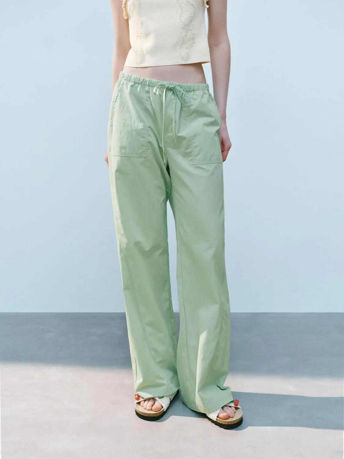 Wide-Leg Pants sold by Urban Revivo product image thumbnail 2