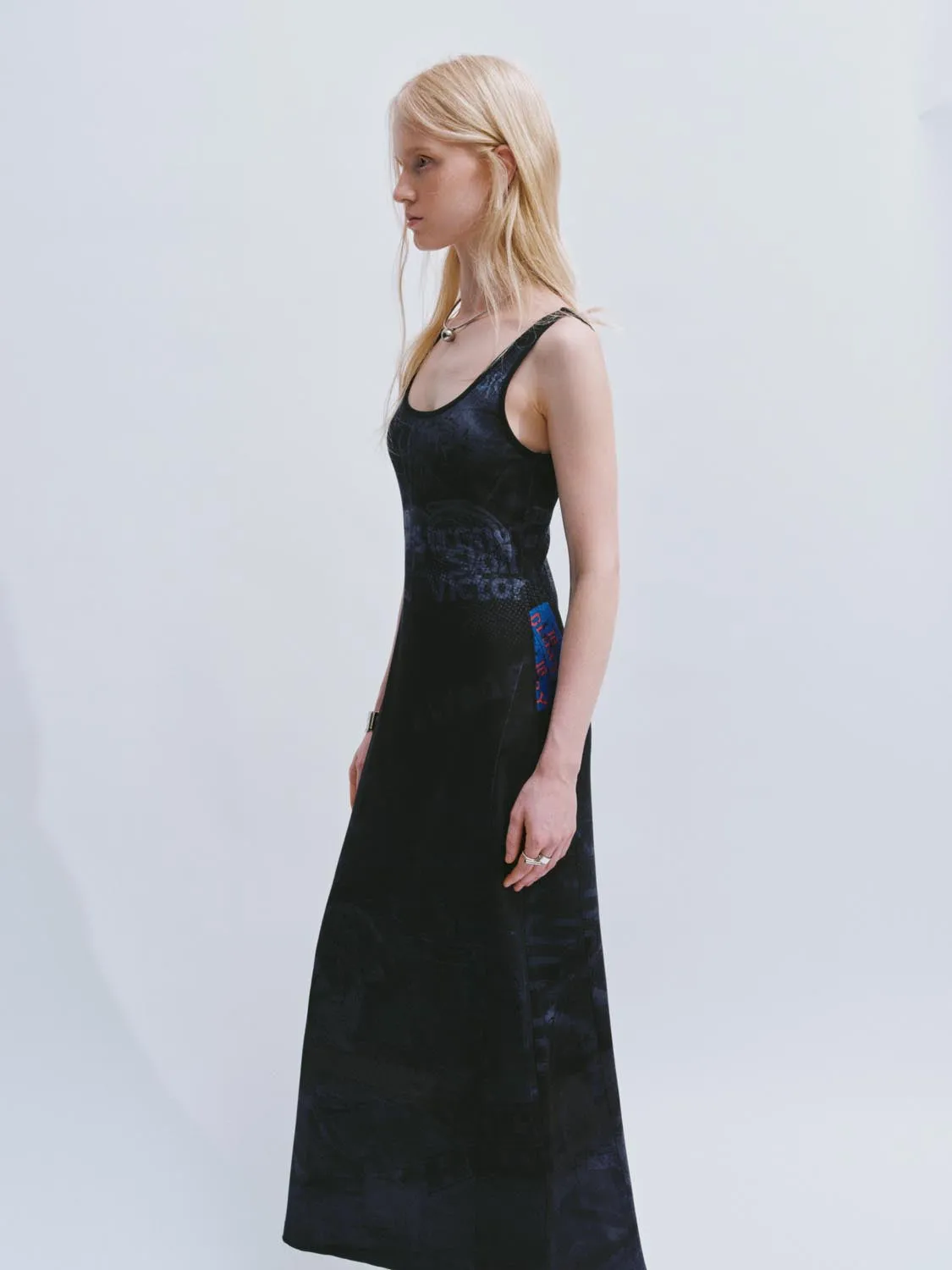 Wide Strap Sleeveless Straight Dresses sold by Urban Revivo product image thumbnail 5